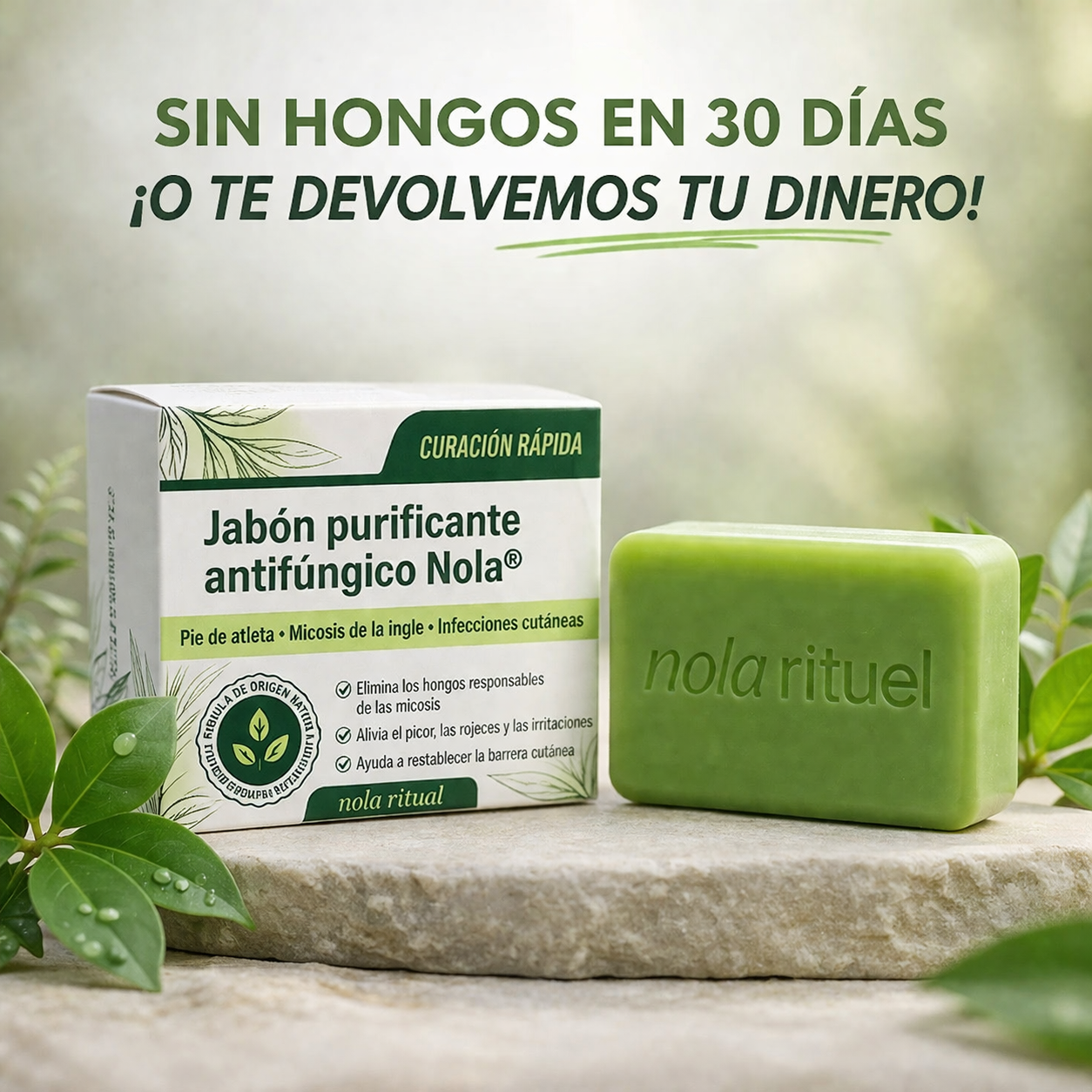 Jabón purificante antifúngico Nola®