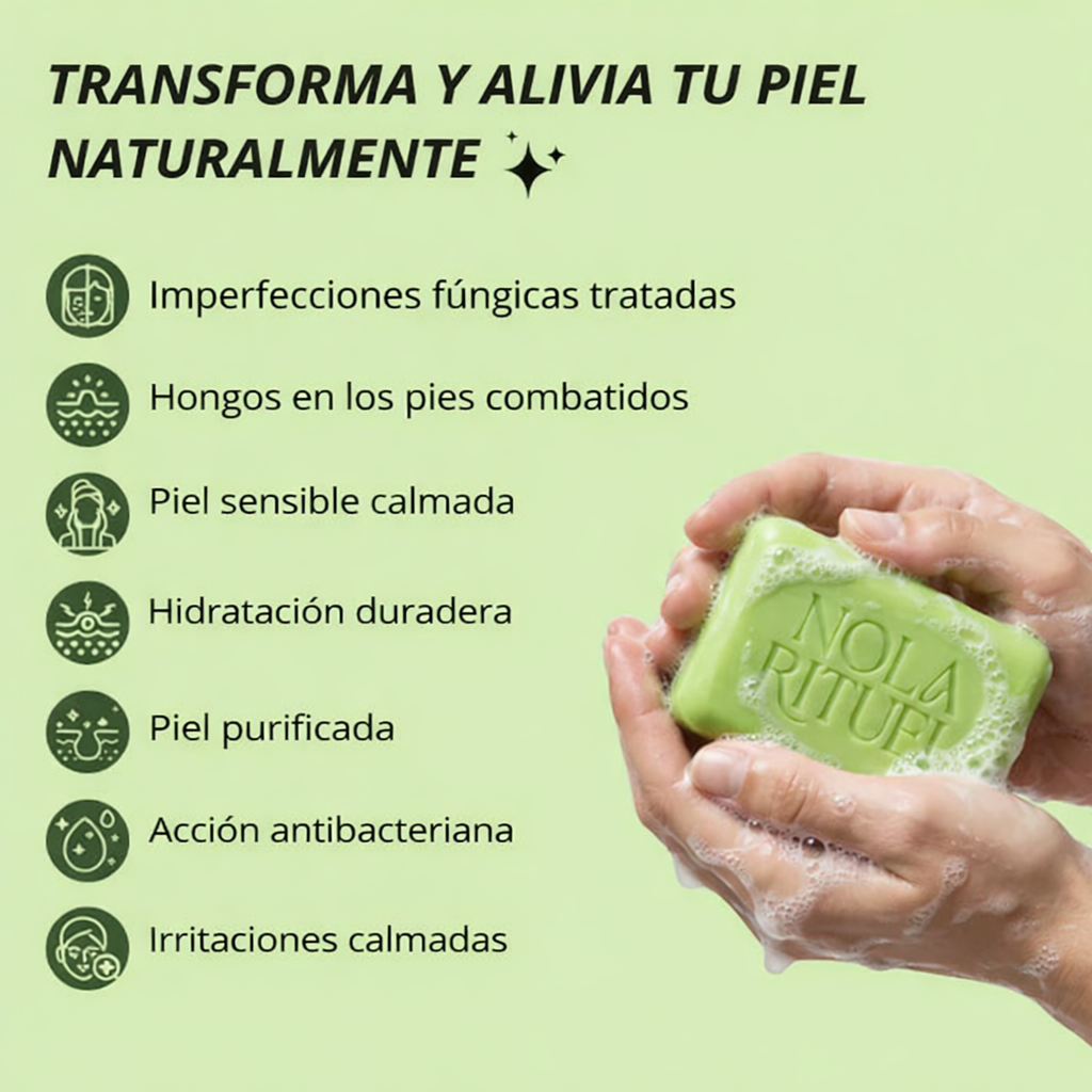 Jabón purificante antifúngico Nola®