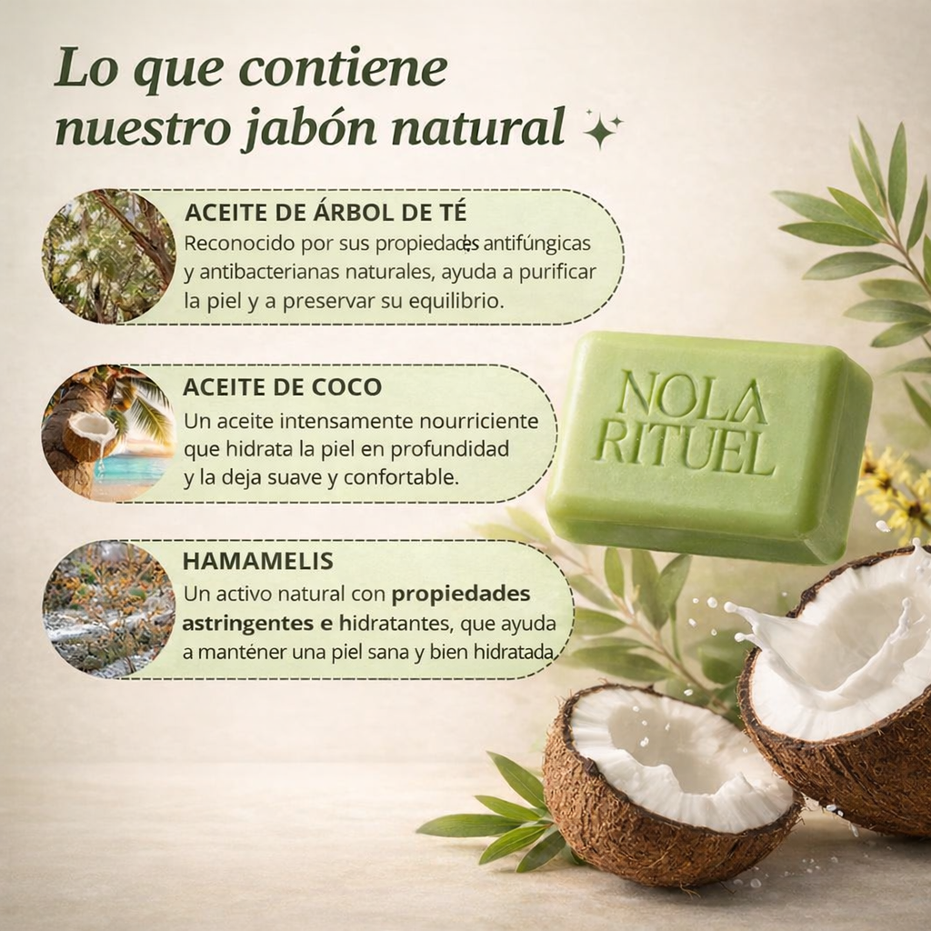 Jabón purificante antifúngico Nola®