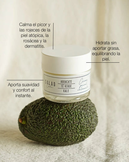 SALAD CODE® | Crema facial hidratante y calmante 50 ml.